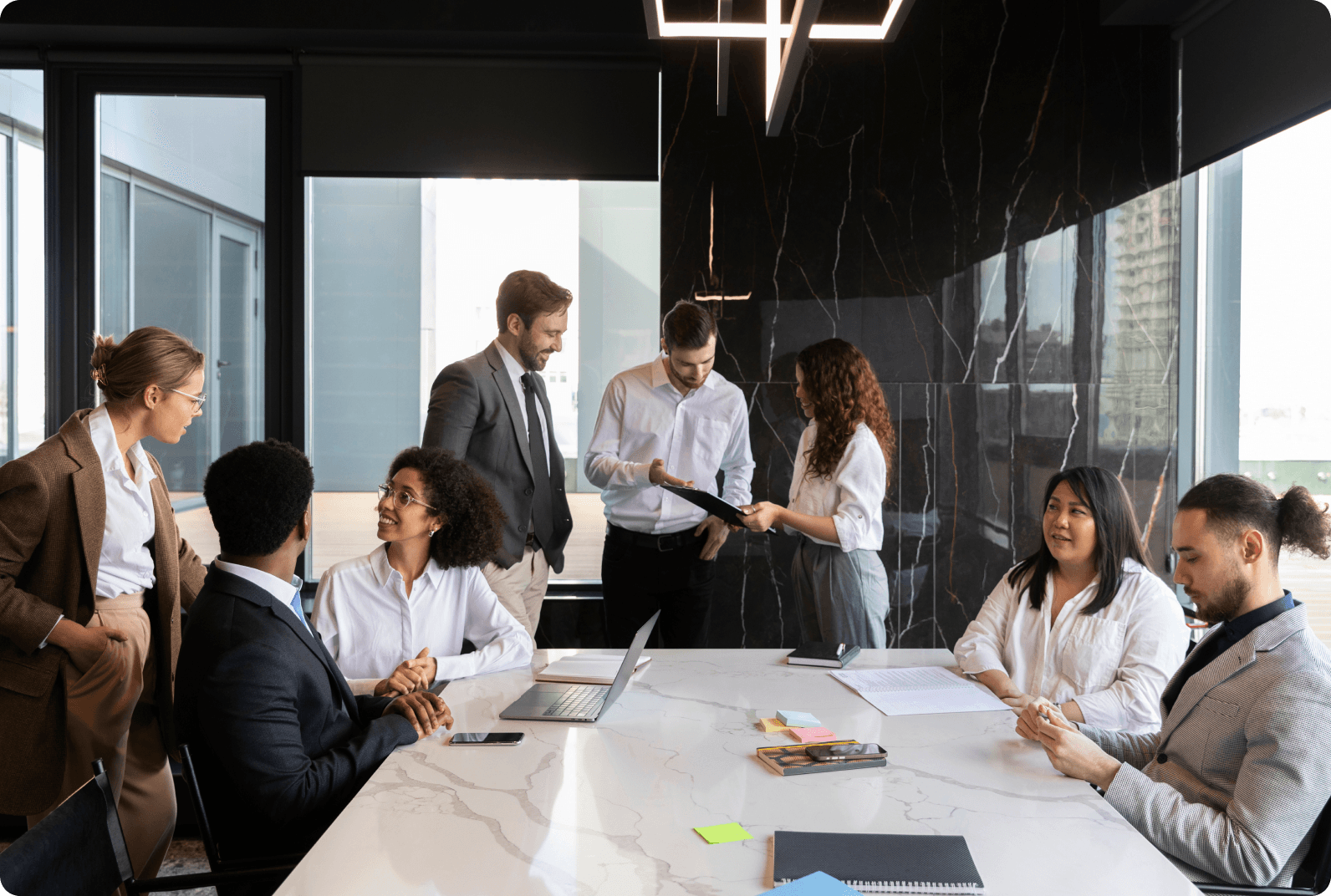 Employee accessing personalized mental healthcare at home