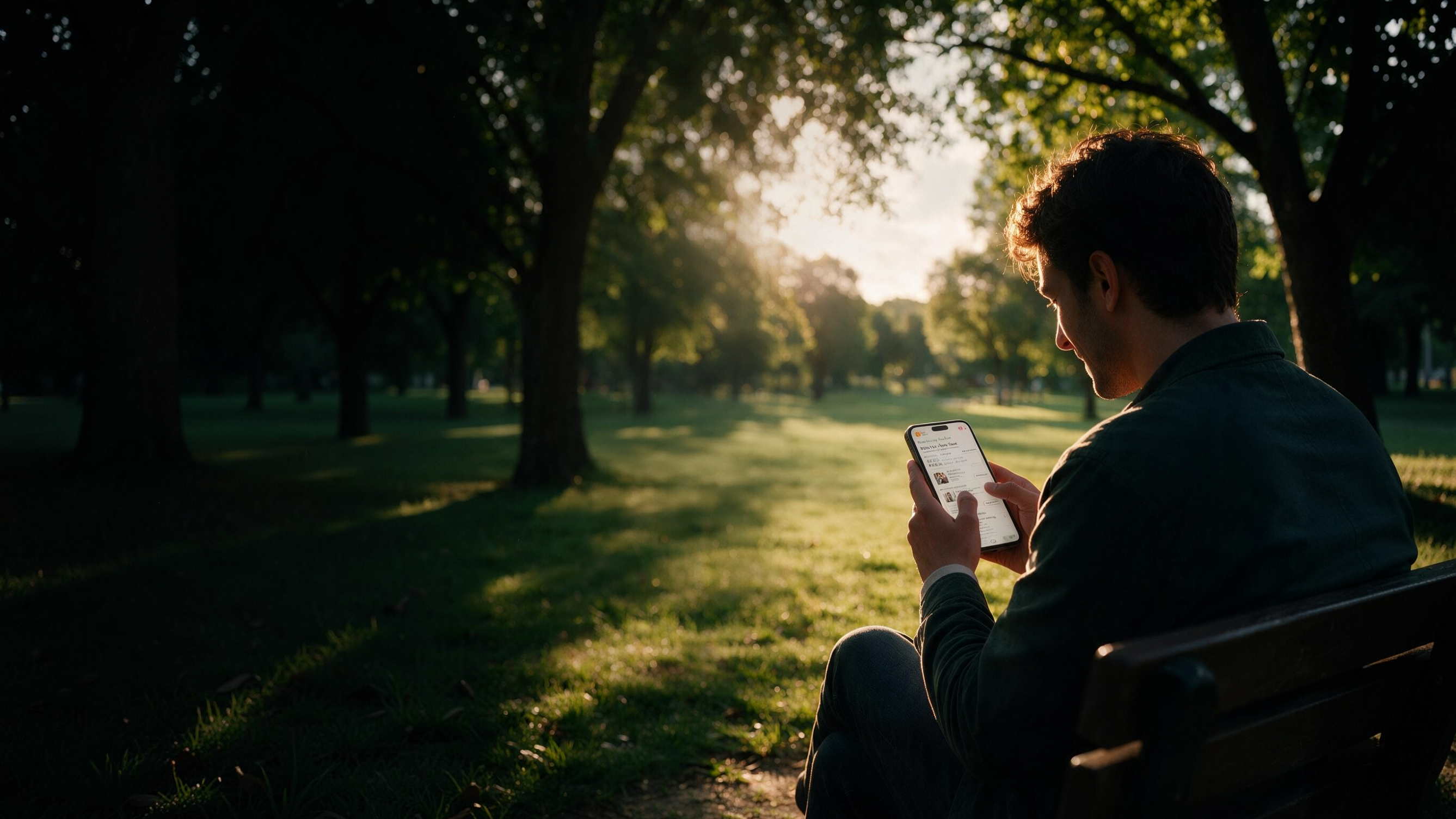 Person using the Refill Health app to connect with therapists and care navigators